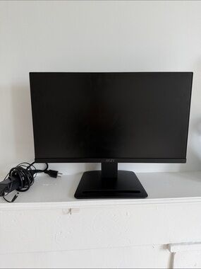 MSI Black Desktop LED Monitor with Matte Finish 22 inches